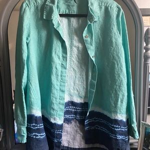 Oversized Casual Linen Long Sleeve